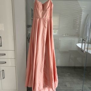 Pink Sherri Hill Gown.